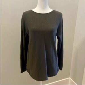 Michael Kors Ivy Green Long Sleeve Sweater